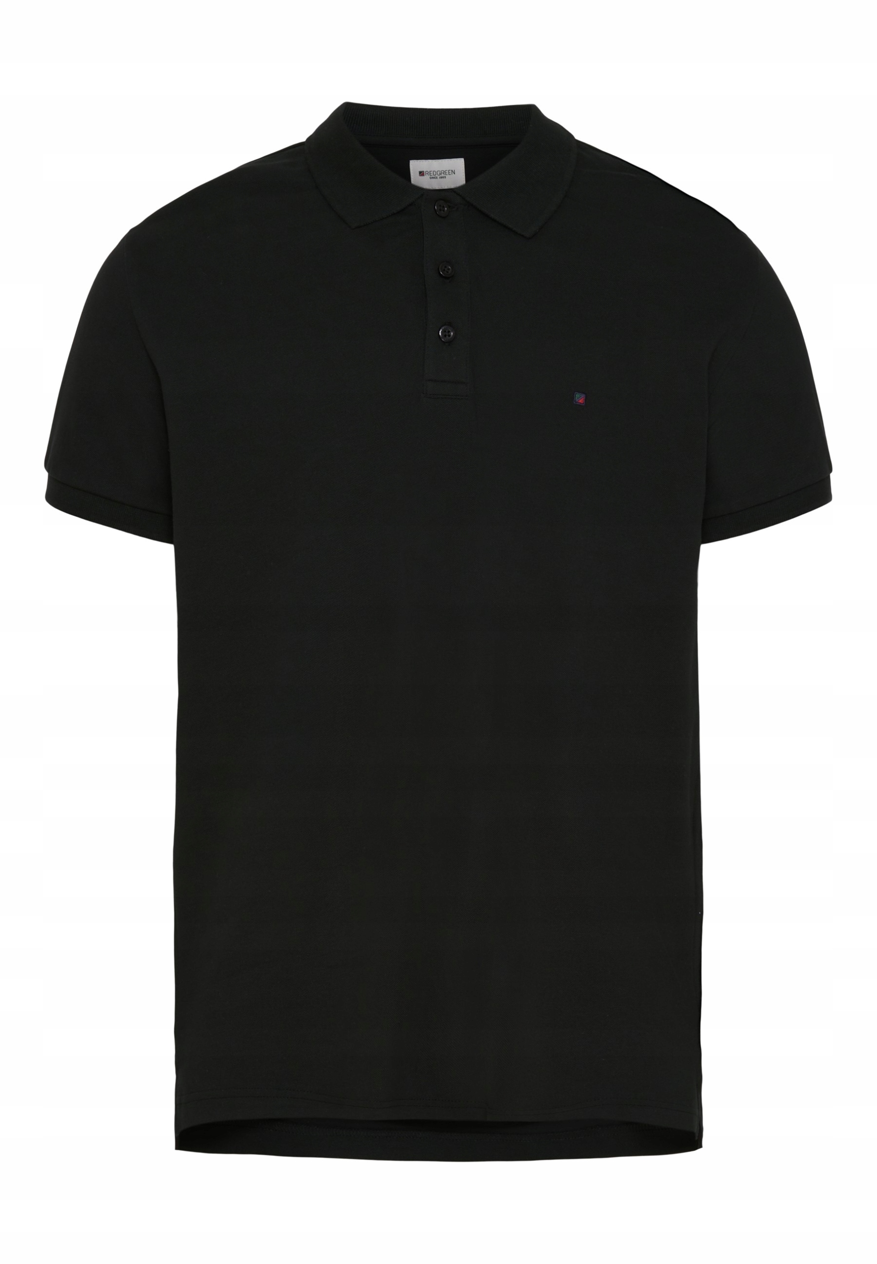 Redgreen Polokošile Velké Velikosti Černá 3XL