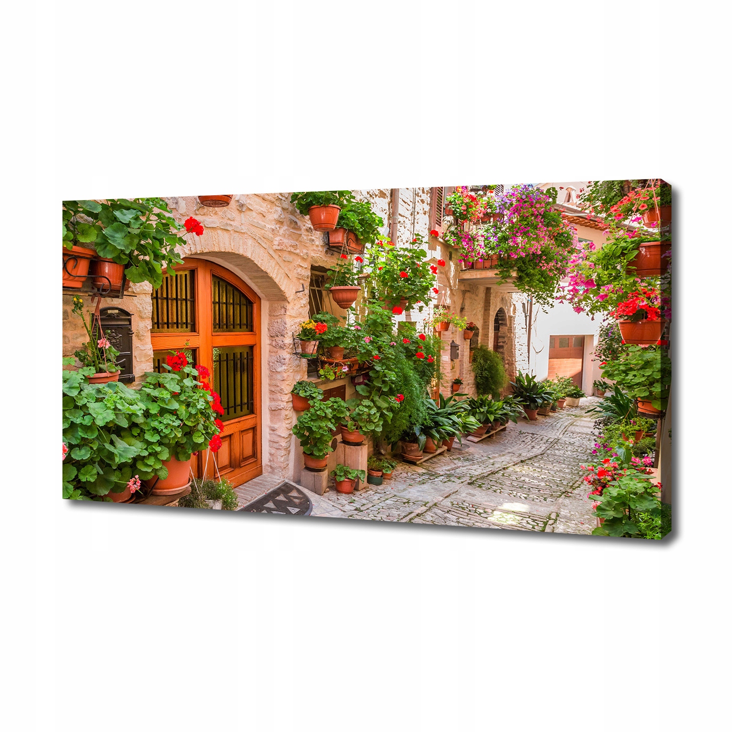 

Foto obraz na płótnie Urokliwa uliczka 140x70 cm