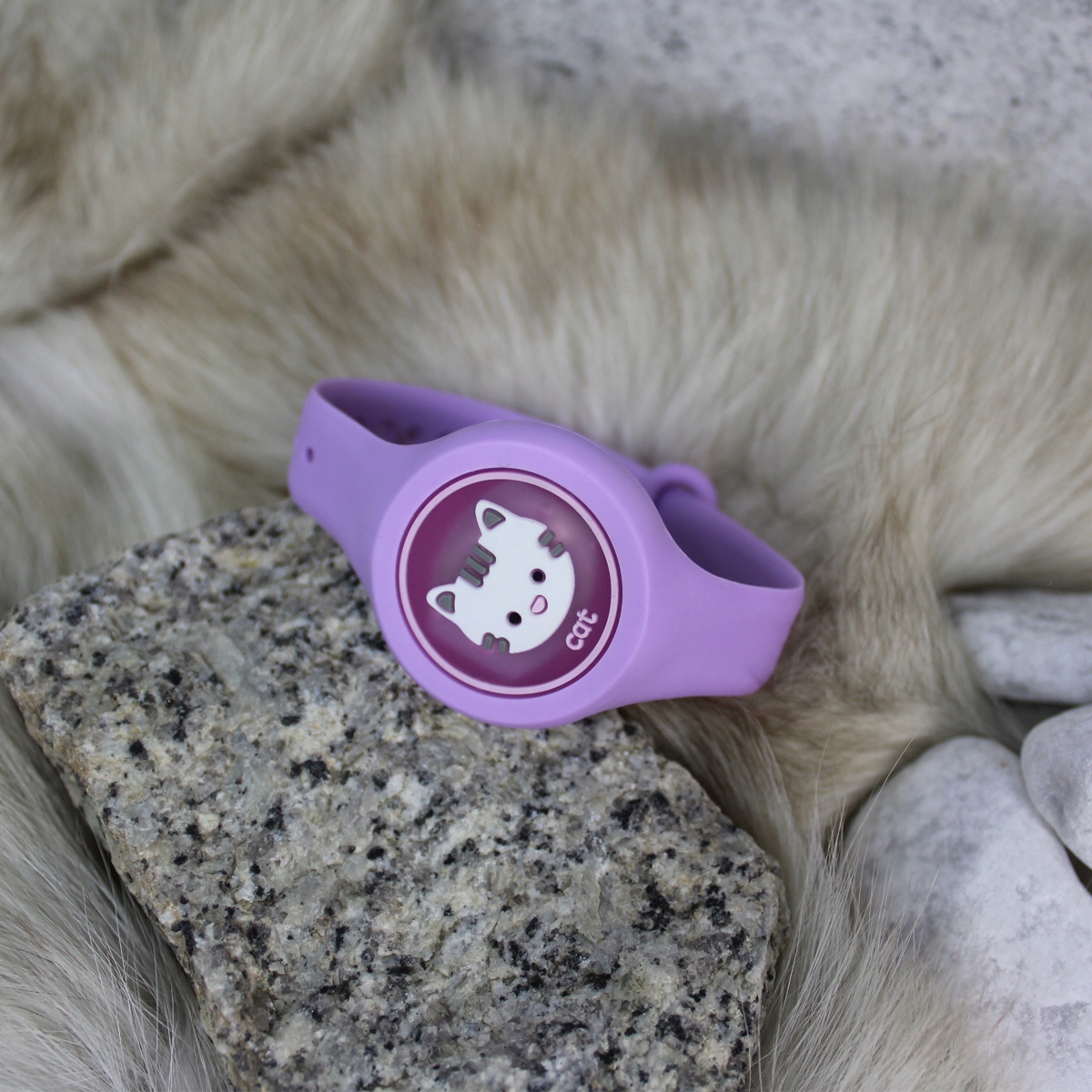 OPASKA NA KOMARY LED SILIKONOWA ZEGAREK DLA DZIECI ZAPACH Marka TOP