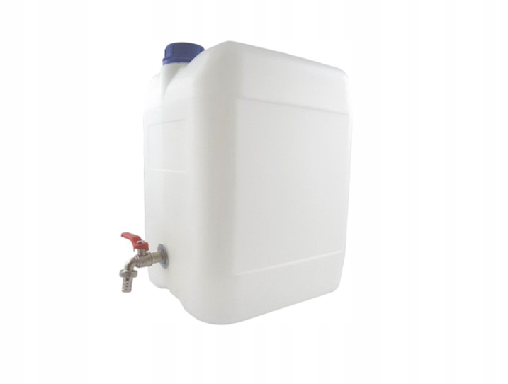 KANISTER POJEMNIK NA WODĘ Z METALOWYM KRANEM 10l