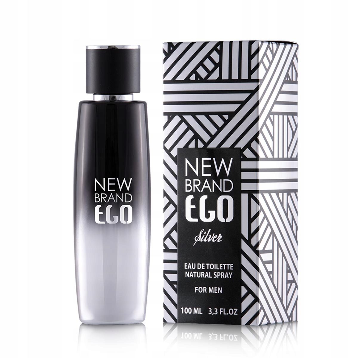 Perfumy Ego Silver Men 100ml. New Brand EDT