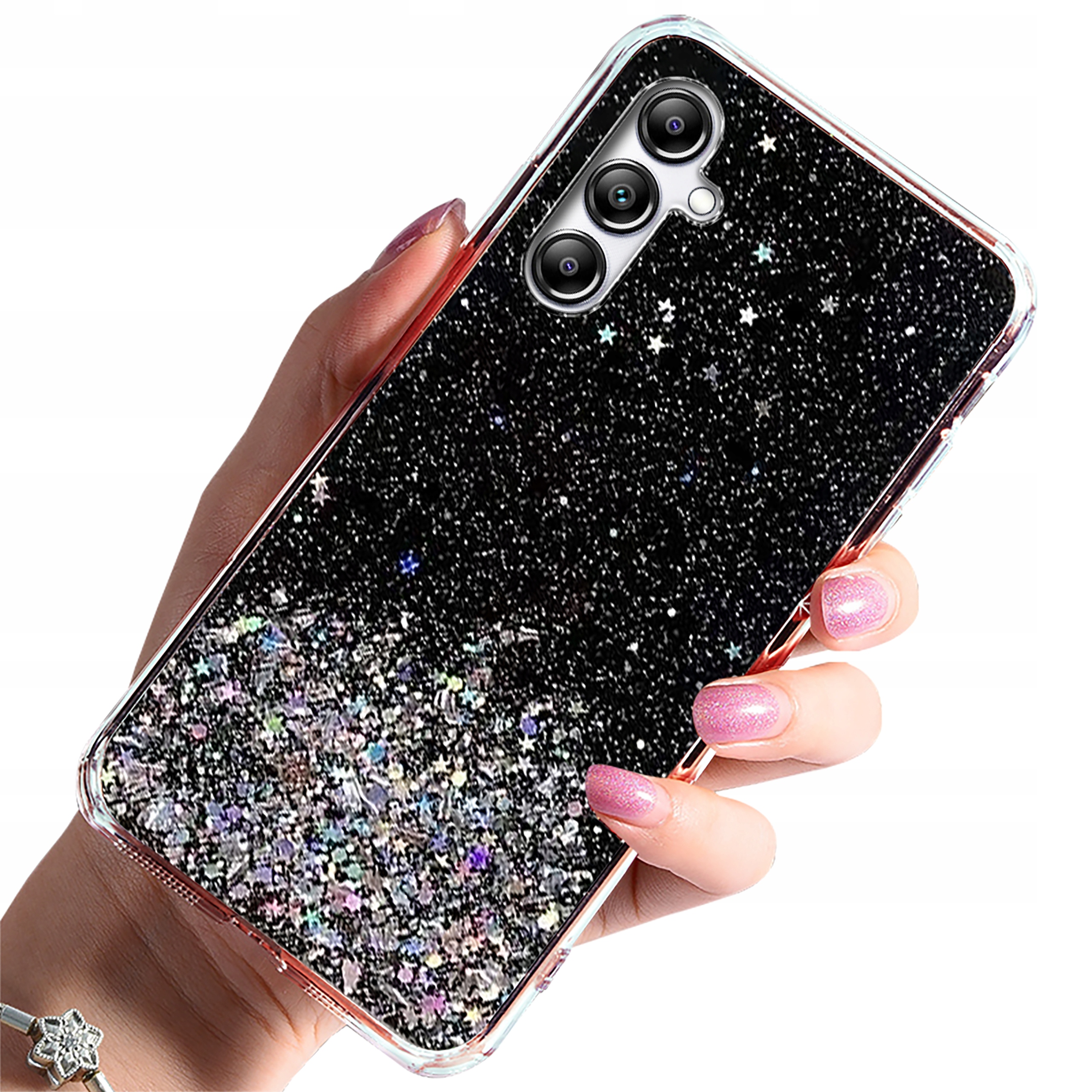 Etui do Samsung Galaxy A16 4G A16 5G Case Brokat Plecki Szkło 9H