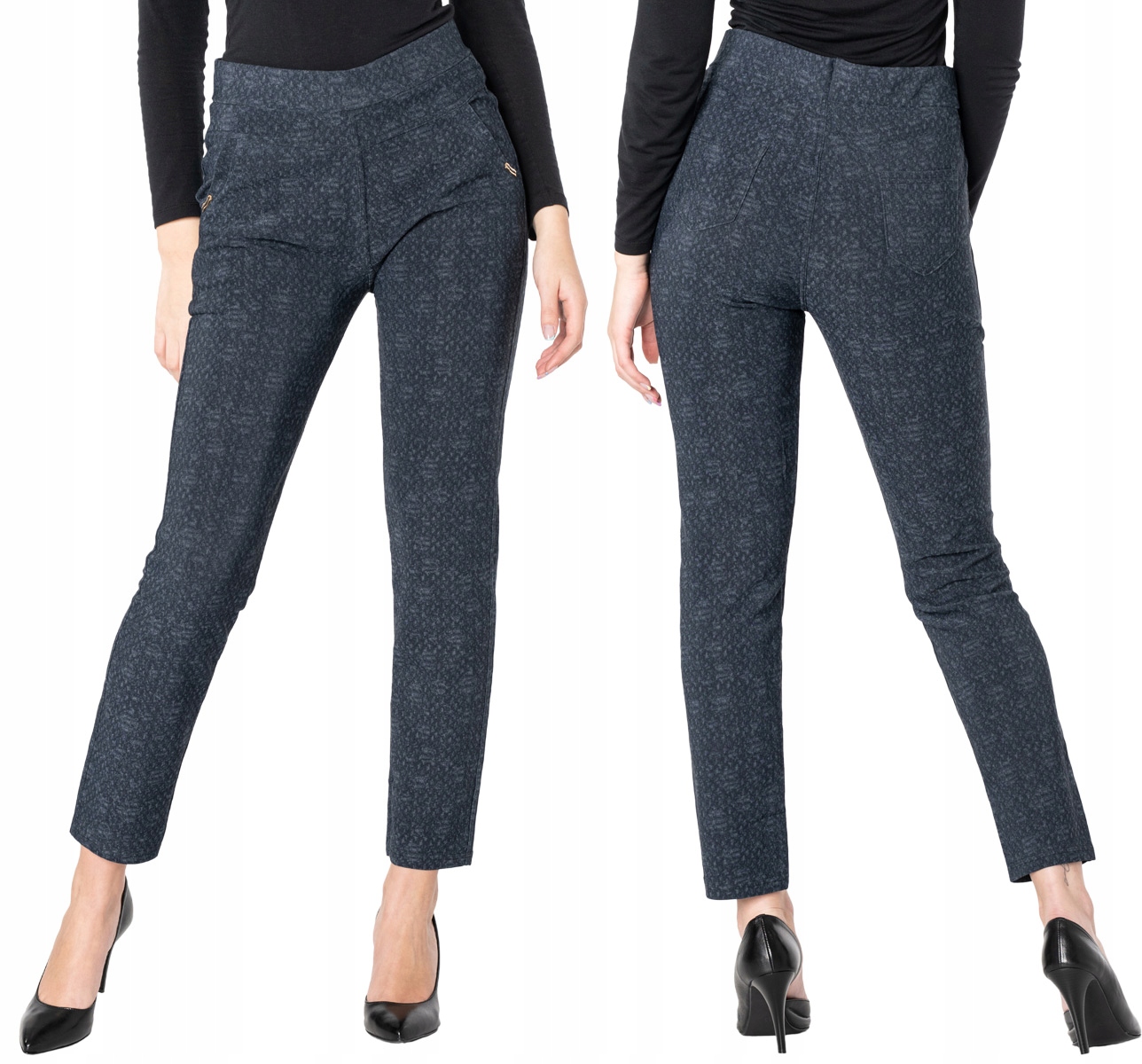 

Duże Spodnie Damskie Cygaretki Lind F827-2 5XL/6XL