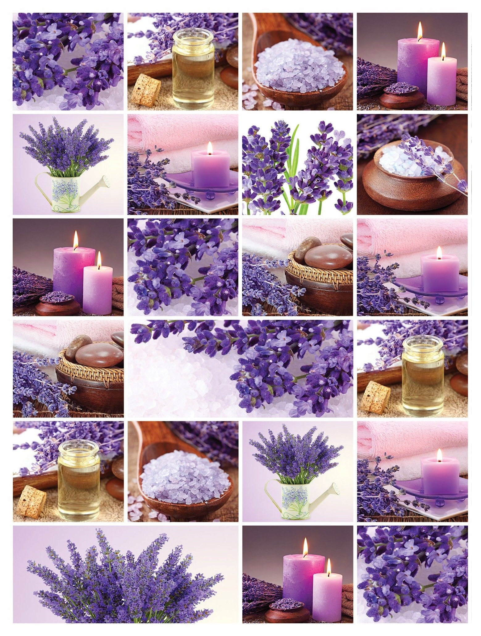 Fototapeta Levandule Klidný spánek Fialová jemnost 206x275 lepidlo