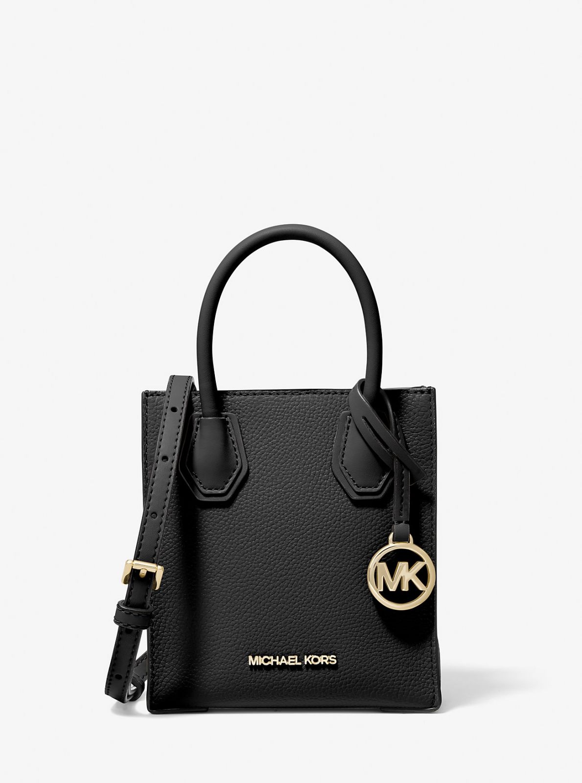 Michael Kors kožená crossbody Mercer dárkové balení Mk Zdarma 35S1GM9T0L