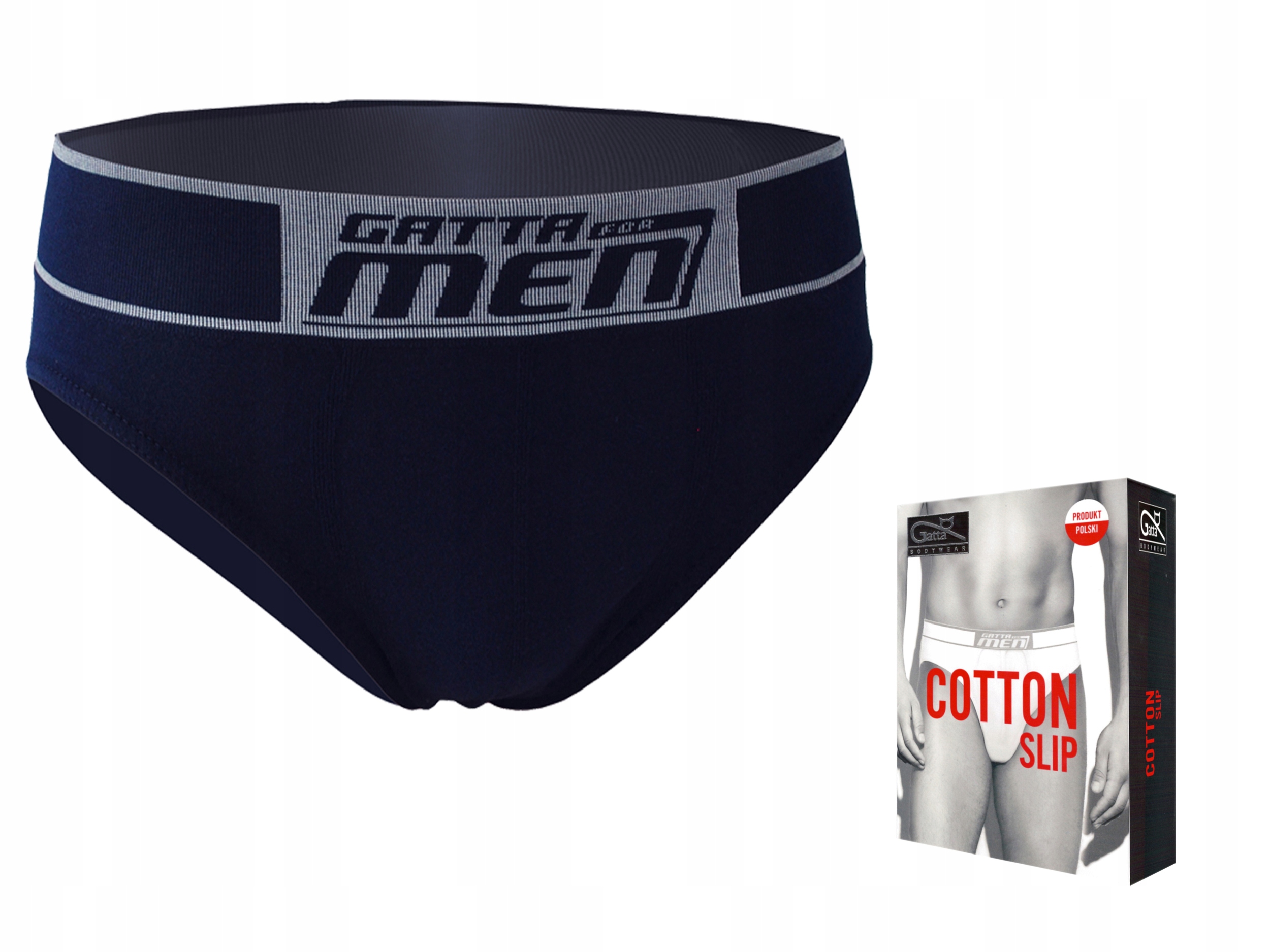 

Slipy męskie Gatta Cotton slip, granatowy, M