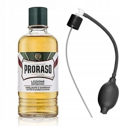 PRORASO woda po goleniu czerwona 400ml + POMPKA