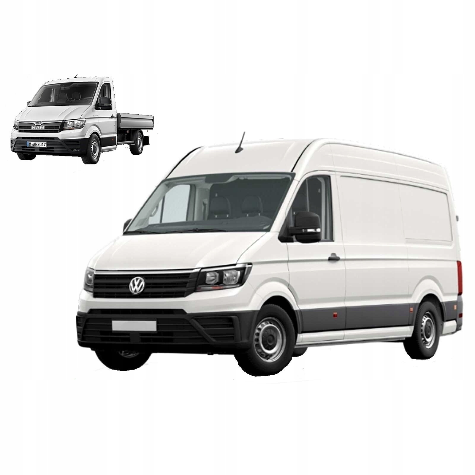 Wklad lusterka Prawy Volkswagen Crafter 17 MAN TGE Car type Cargo vans Trucks RVs Buses