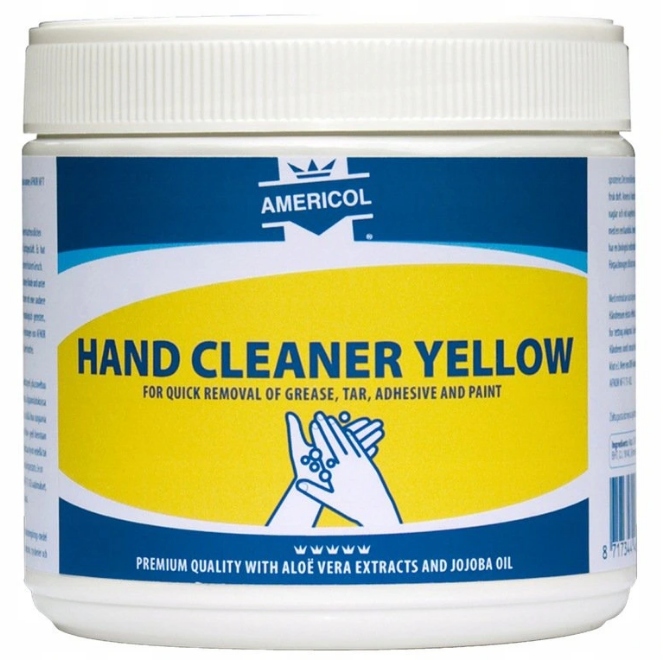 

Pasta Bhp Do Mycia Rąk Americol Żółta 0,6 l
