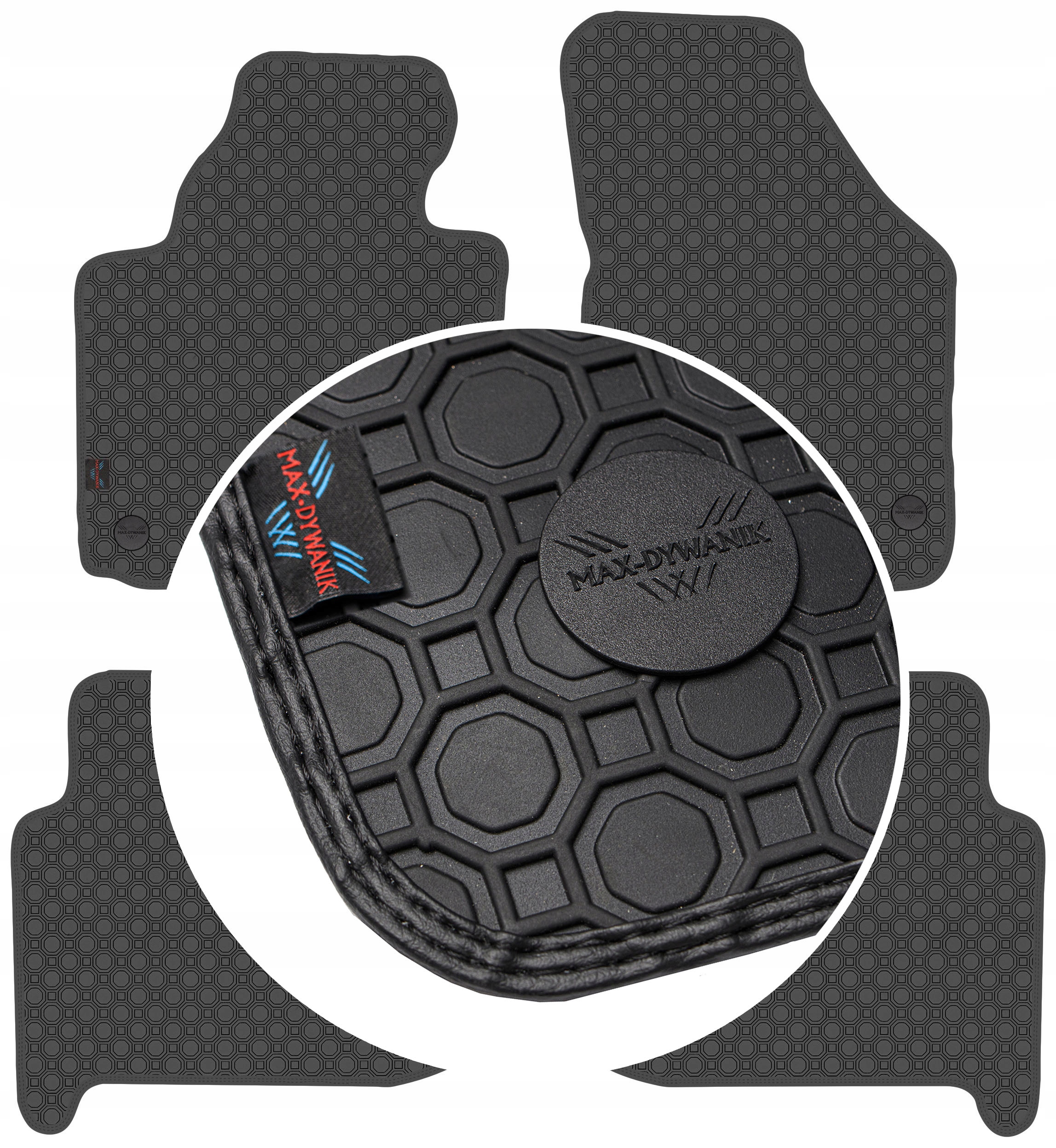 Vw Touran I 5os 2003-2010 Koberce Čierne