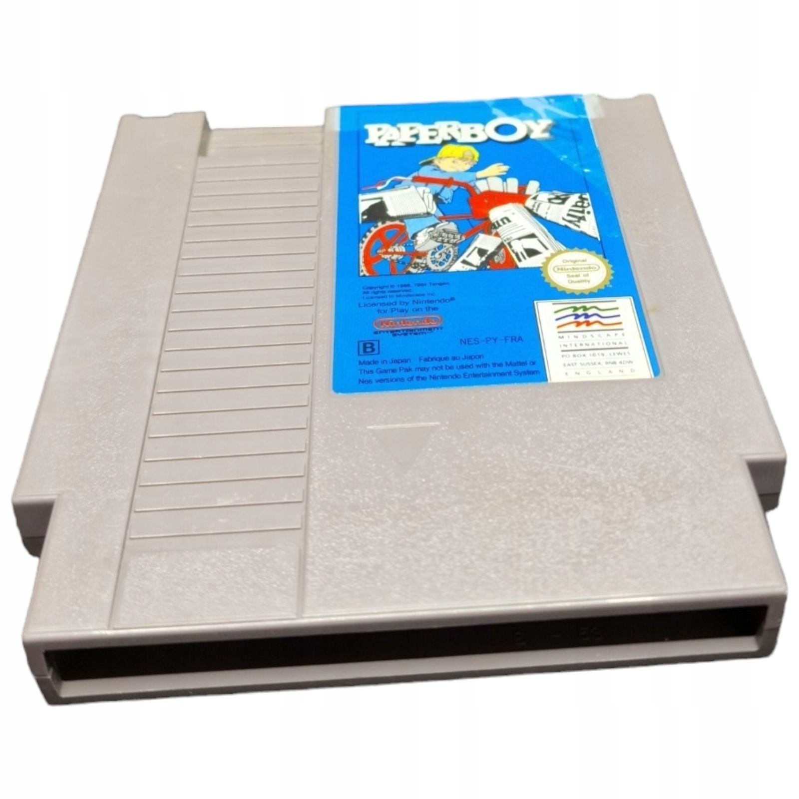 Paperboy Nintendo NES gazeciarz Wydawca Nintendo