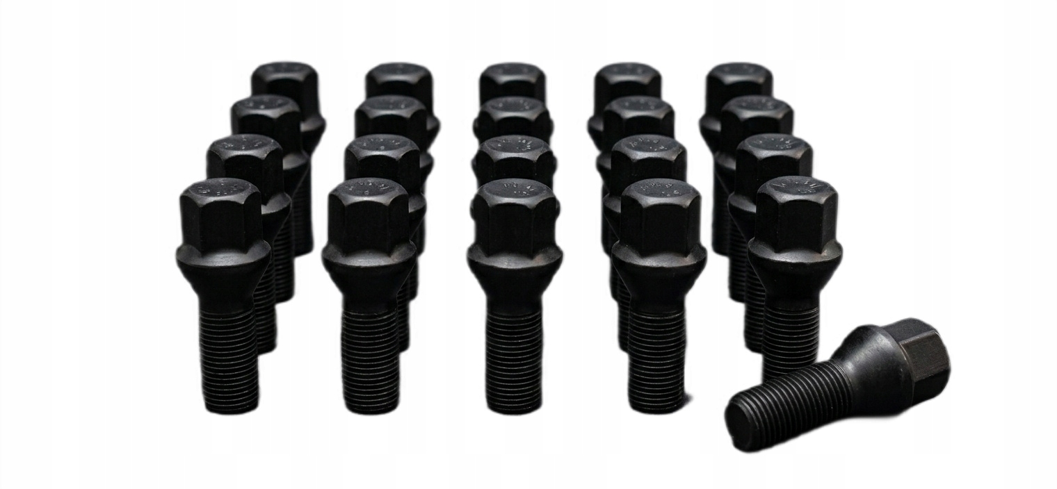 20 x šrouby pro kola 14x1,5 28 mm kužel Vw Audi Skoda Mercedes