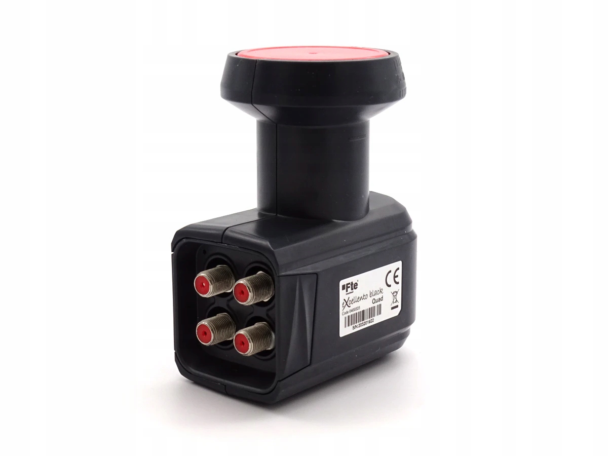 Konwerter quad (poczwórny) Fte Maximal eXcelentto Black Quad