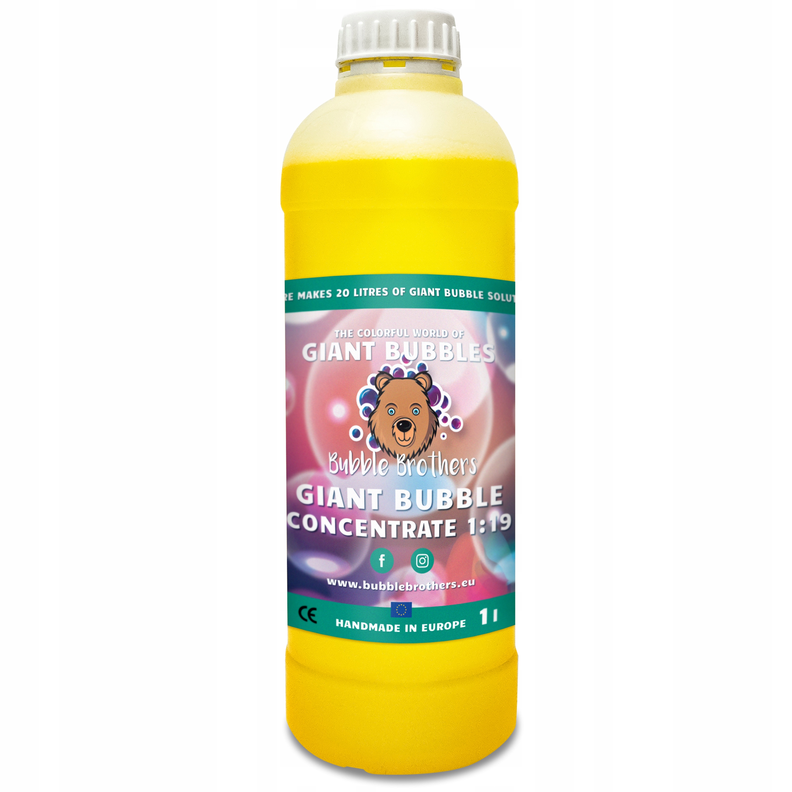 

Płyn do dużych Baniek Mydlanych Koncentrat 20L