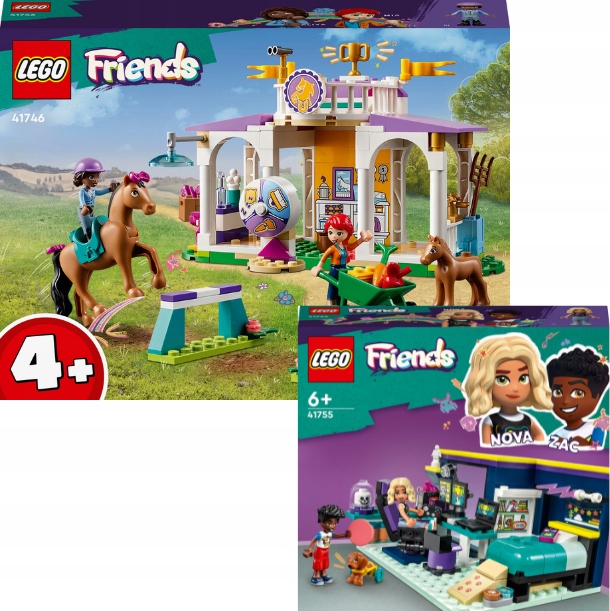 Lego Friends Výcvik Koní V Heartlake 41746 Lego 41755 Dárková Sada