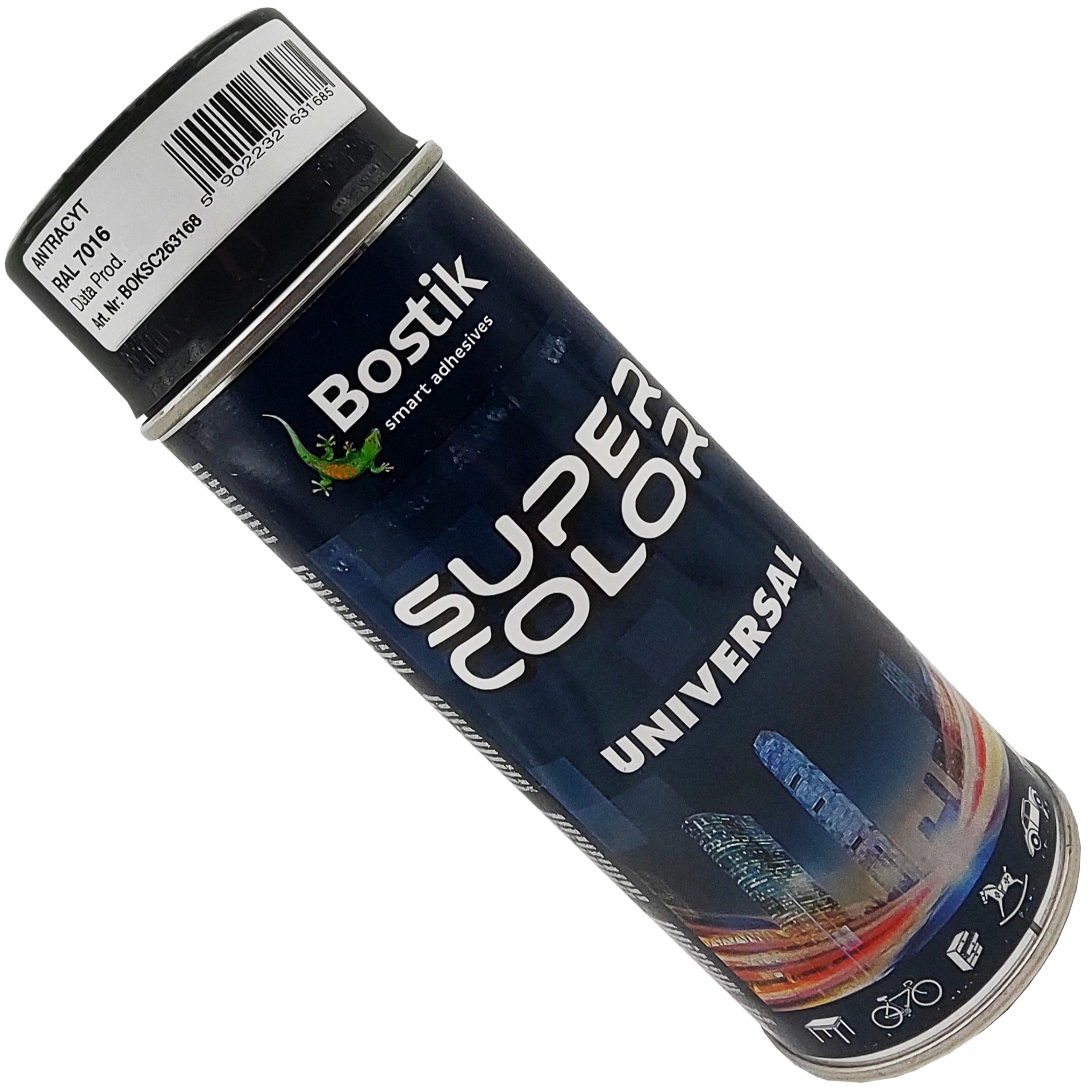 BOSTIK RAL7016 LAKIER UNIWERSALNY ANTRACYT 400ML Marka Bostik