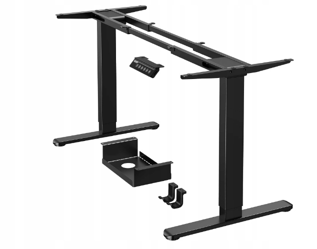 ErGear – Stojící rám k psacímu stolu s nastavitelnou výškou – 2 motory – 120 kg