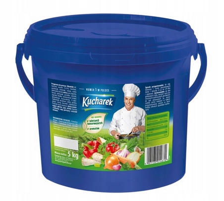 Kucharek Przyprawa do Potraw 5 kg Uniwersalna Mieszanka Warzyw i Przypraw