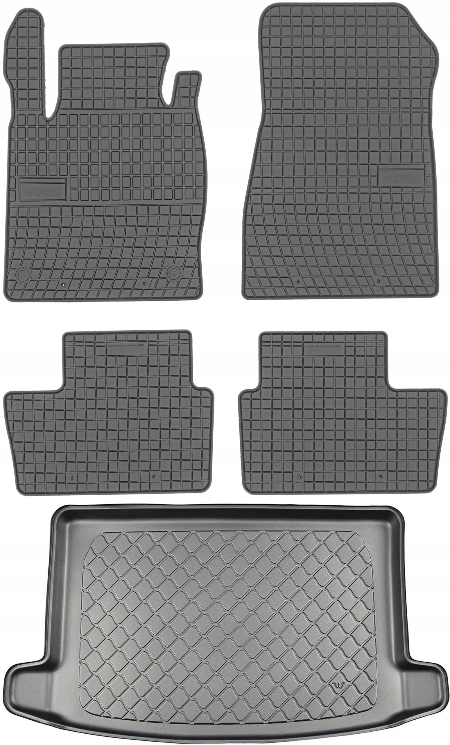 Nissan Juke II Crossover 2019 Koberce s rohožou