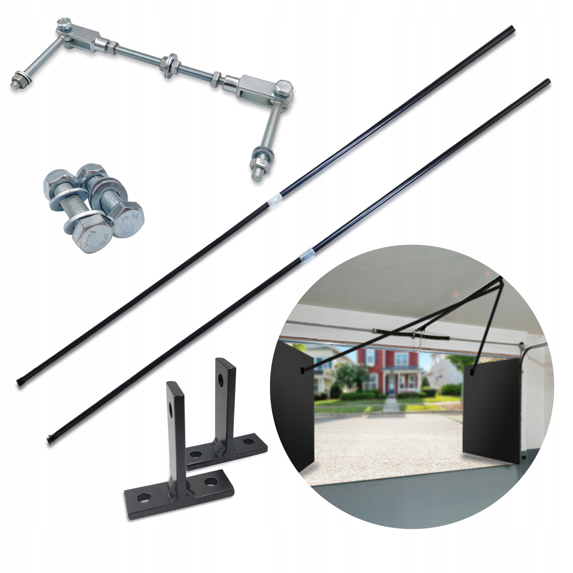 Sada Ramion Těžká pro garážová vrata Adapter pro vrata