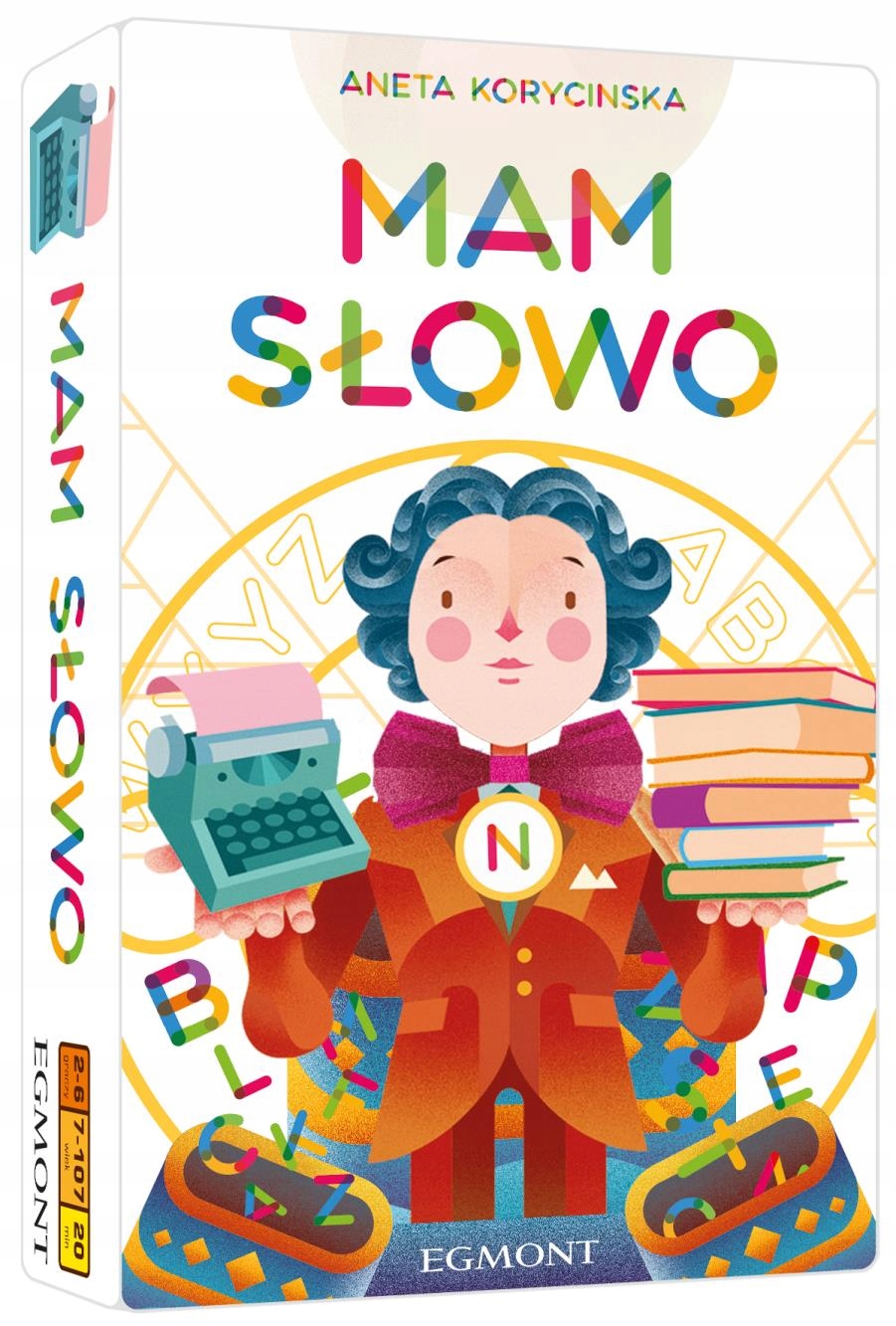 Gra Planszowa Mam Słowo. Wydawnictwo Egmont