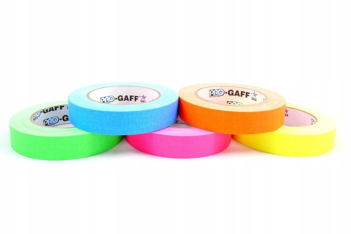 Pro Gaff taśma fluorescencyjna niebieska 24 mm Model Pro Gaff
