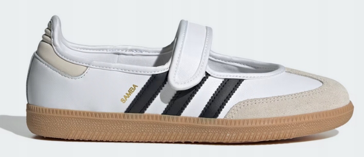 36 2/3 Buty damskie Samba Jane JR1402 białe sportowe baleriny na lato