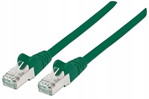 Patchcord Intellinet S/FTP (S-STP) 7 RJ45 / RJ45 1 m zielony