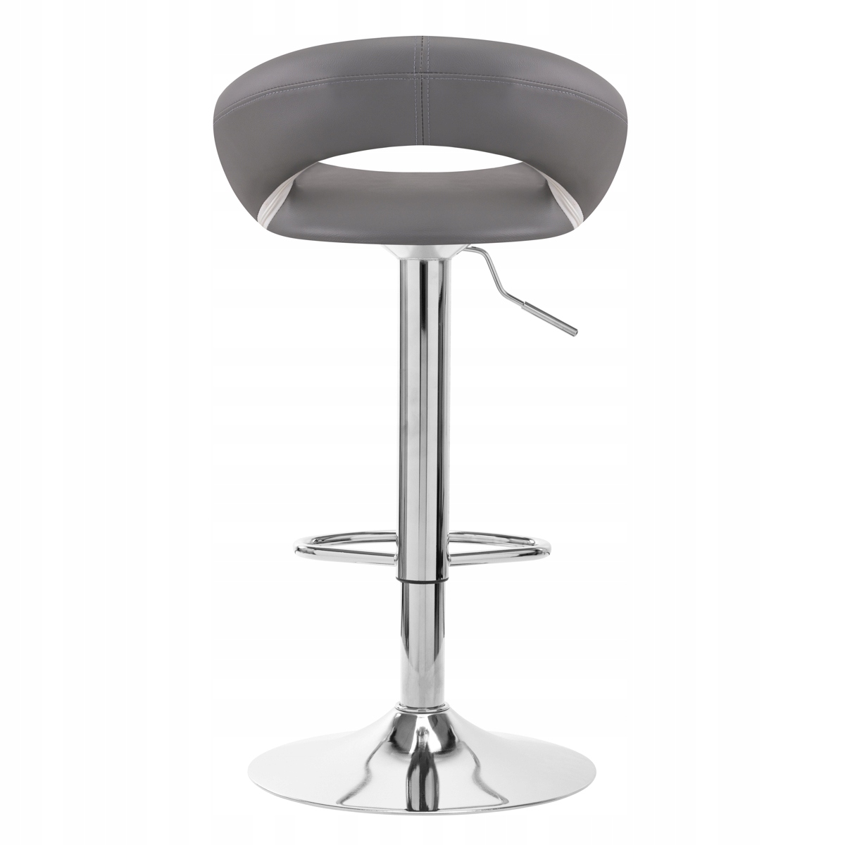 4Rico Hoker barowy QS-B10 szary Wysokość mebla 123 cm