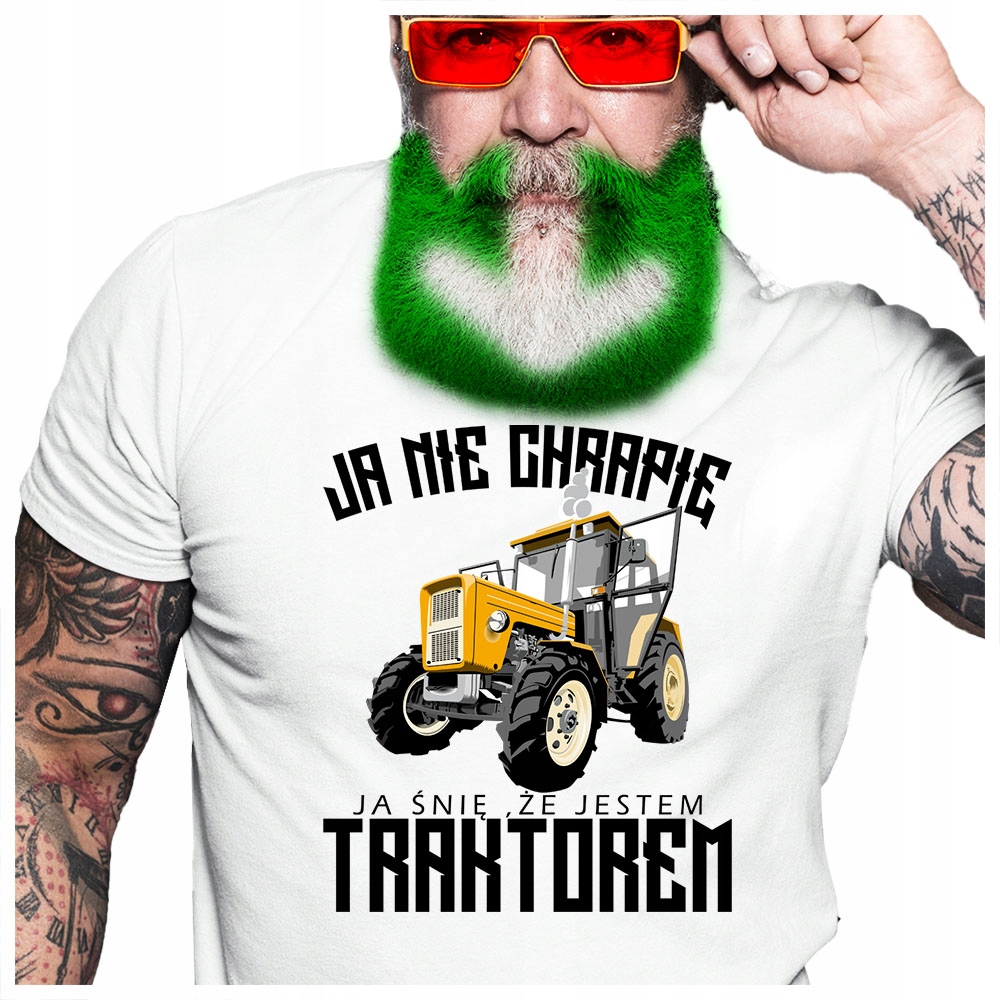 

Śmieszna Koszulka męska Dla Ursus traktor XXL