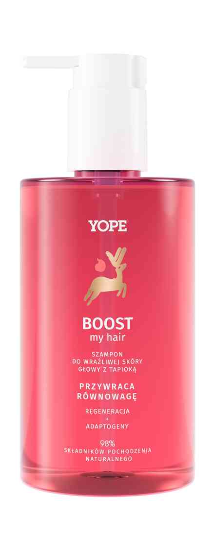 

Yope Boost Szampon do Wrażliwej Skóry Głowy z T...