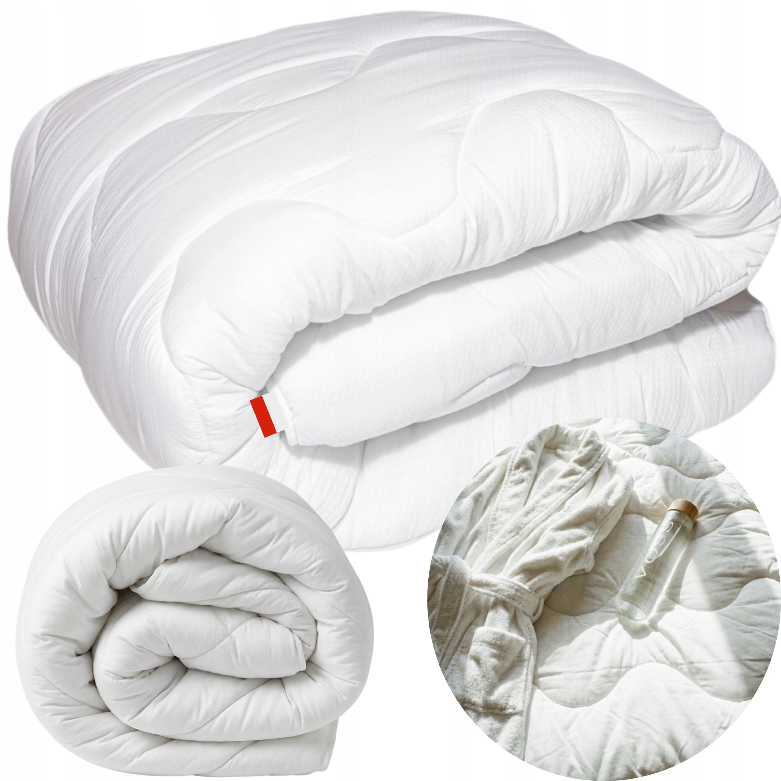 Celoroční Přikrývka 200X220 Měkká Teplá Prodyšná Polský Výrobek