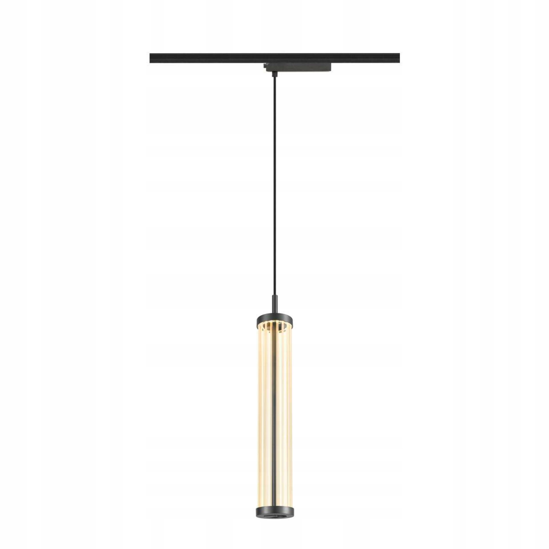 Závesné svietidlo Slv Quimera 8W 2700K 330lm bronz 1f lišta stmievateľné