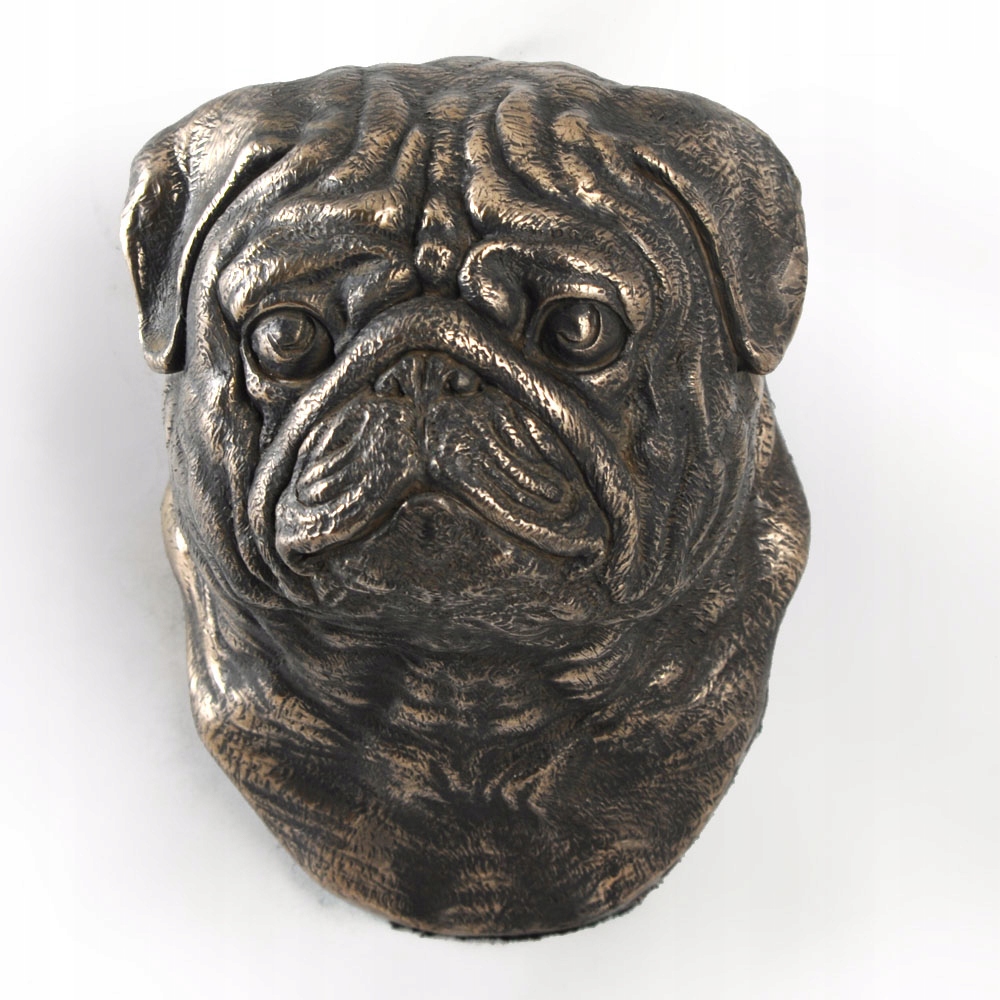 Mops, Pug, závesná figúrka psa, soška, busta, socha, socha