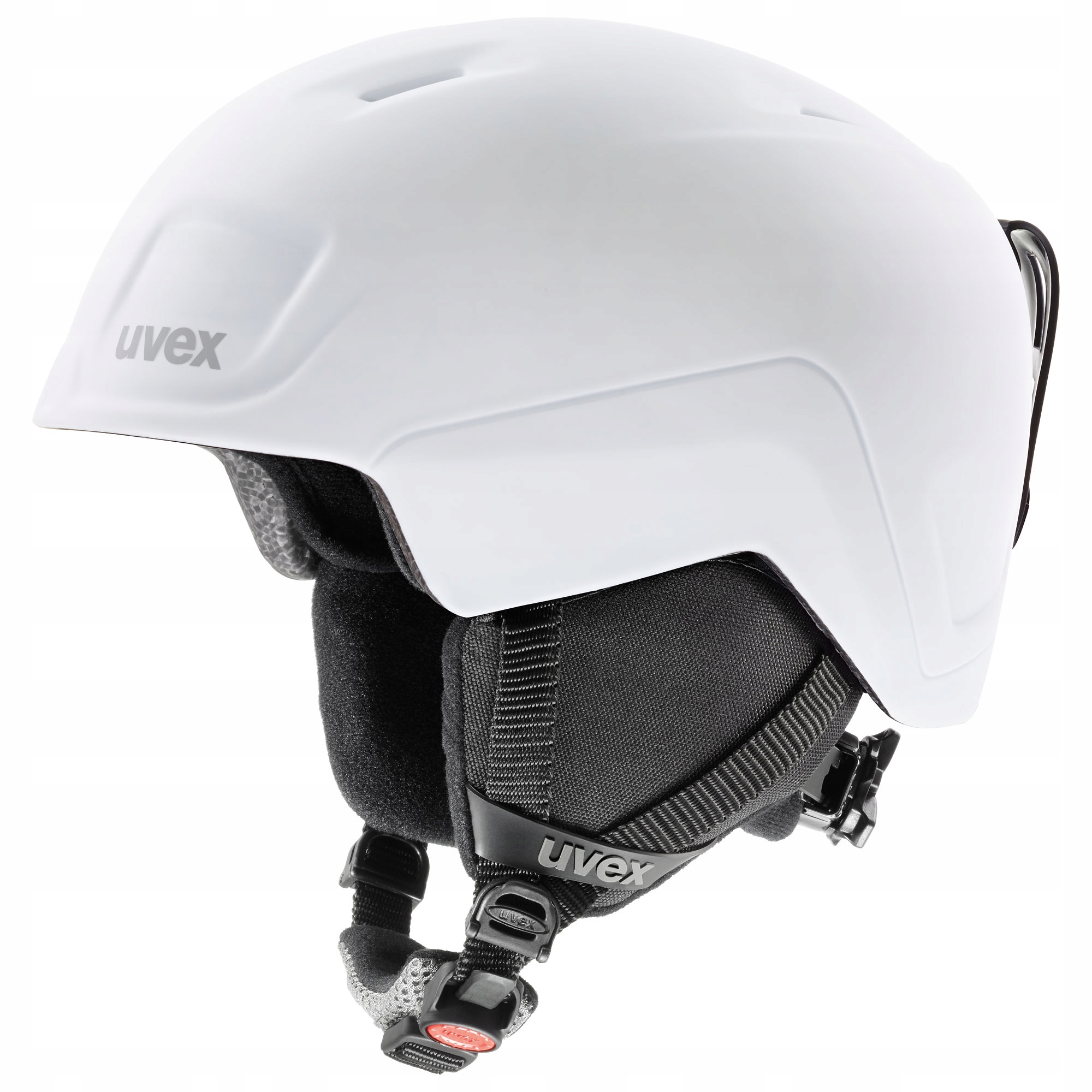 Juniorská lyžařská přilba Uvex Heyya Pro White Black Mat M 54-58 cm