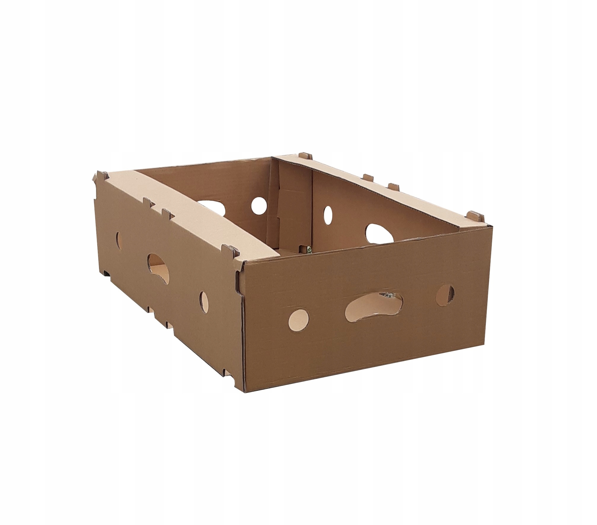 Opakowanie skrzynka na warzywa lub owoce 14kg 25sz