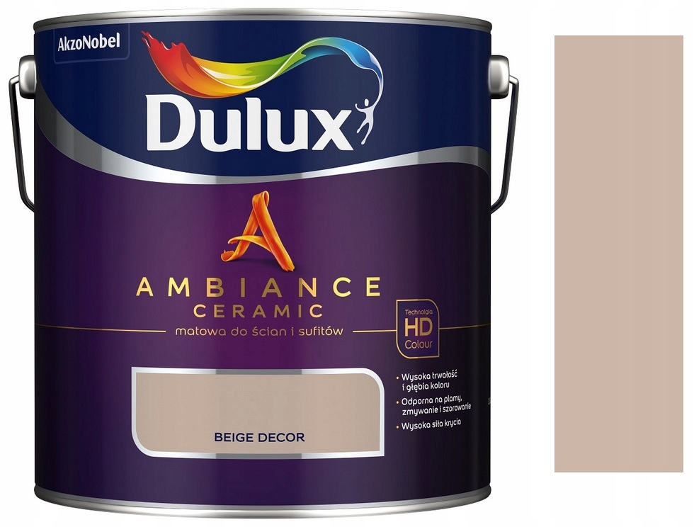 Dulux Ambiance Ceramic Farba Ceramiczna Do Ścian Beige Decor 2.5L