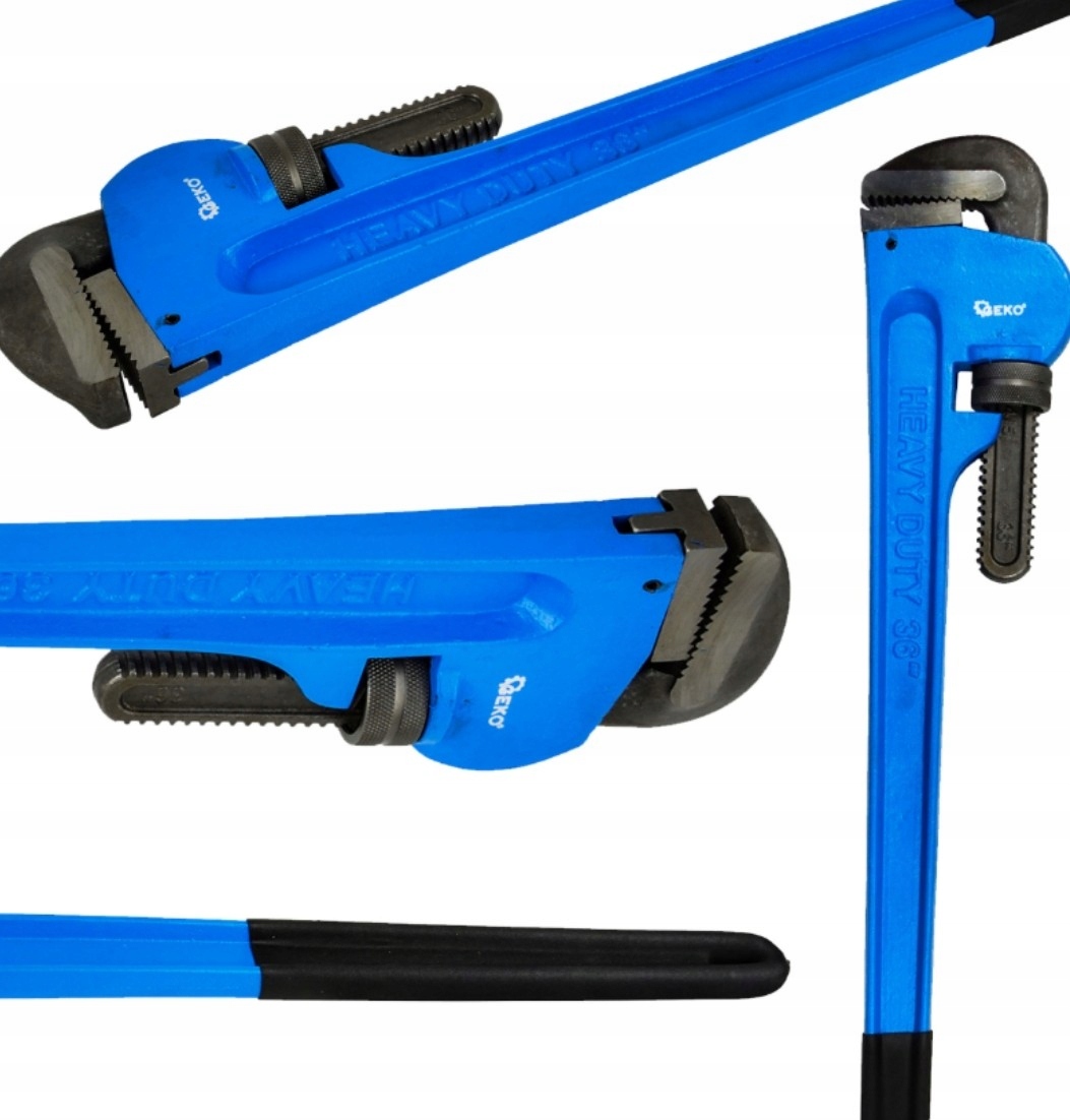 Klucz do rur Stillson 36" Geko G01684 Profi CrV hartowany regulowany