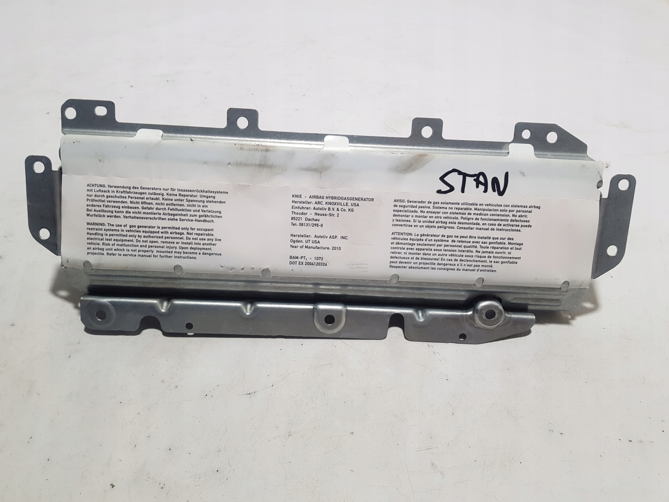 airbag airbag knee MERCEDES ML W164
