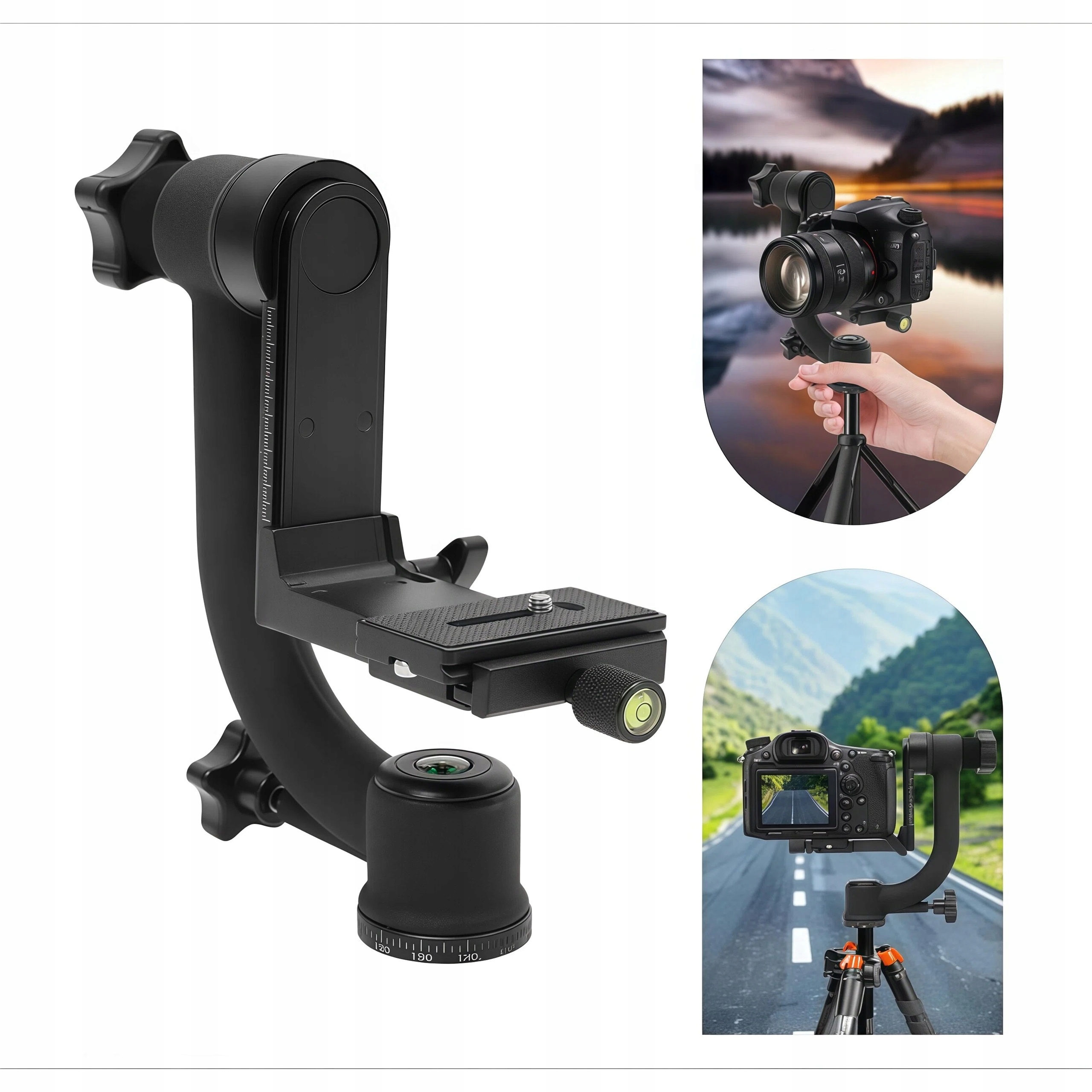 Stativová Hlava Pro Pozorování Ptáků O 360 Stupňů Rotace, Hliníková