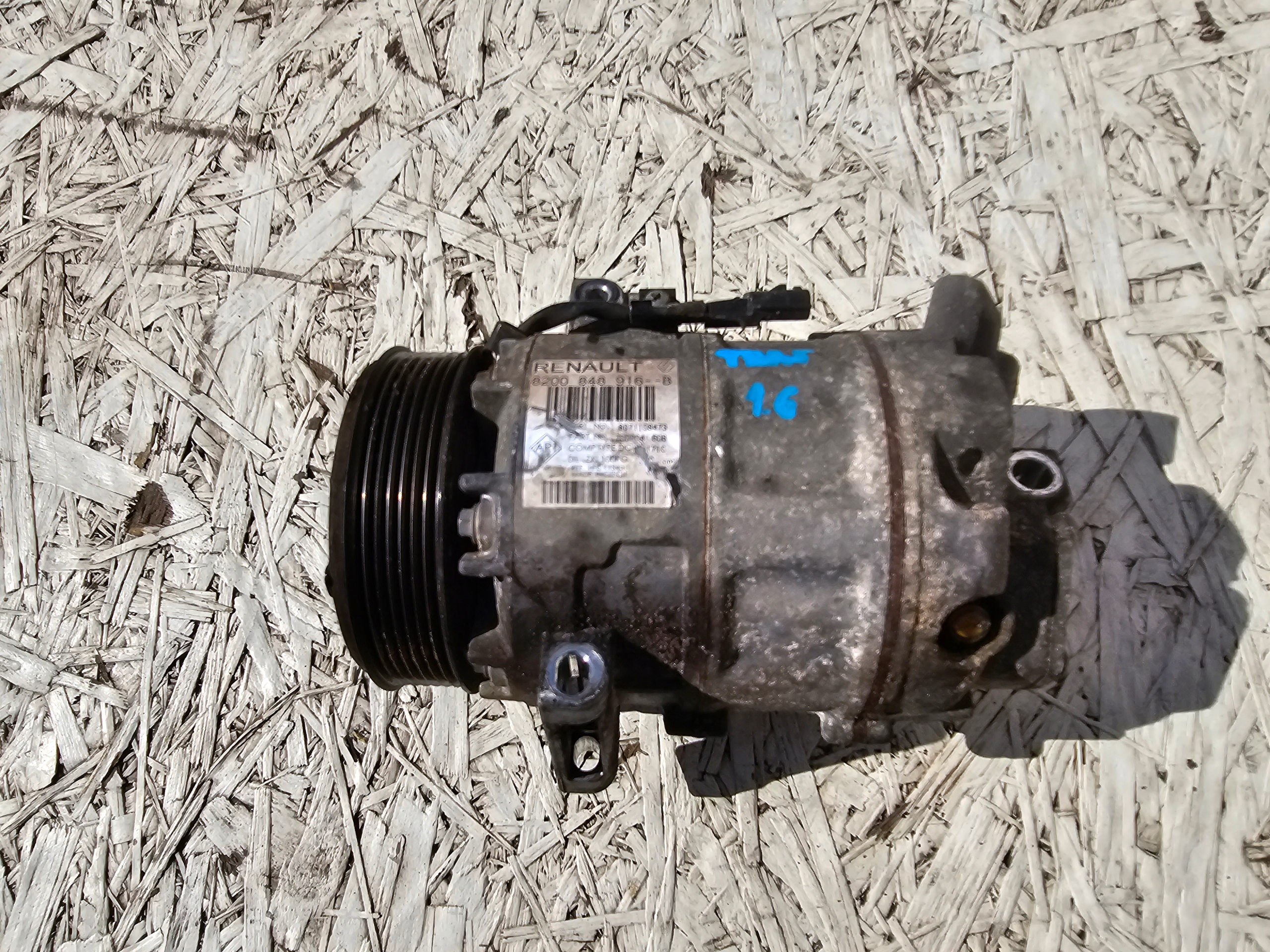 renault LAGUNA 3 III 2.0 компрессор кондиционера 8200848916-B