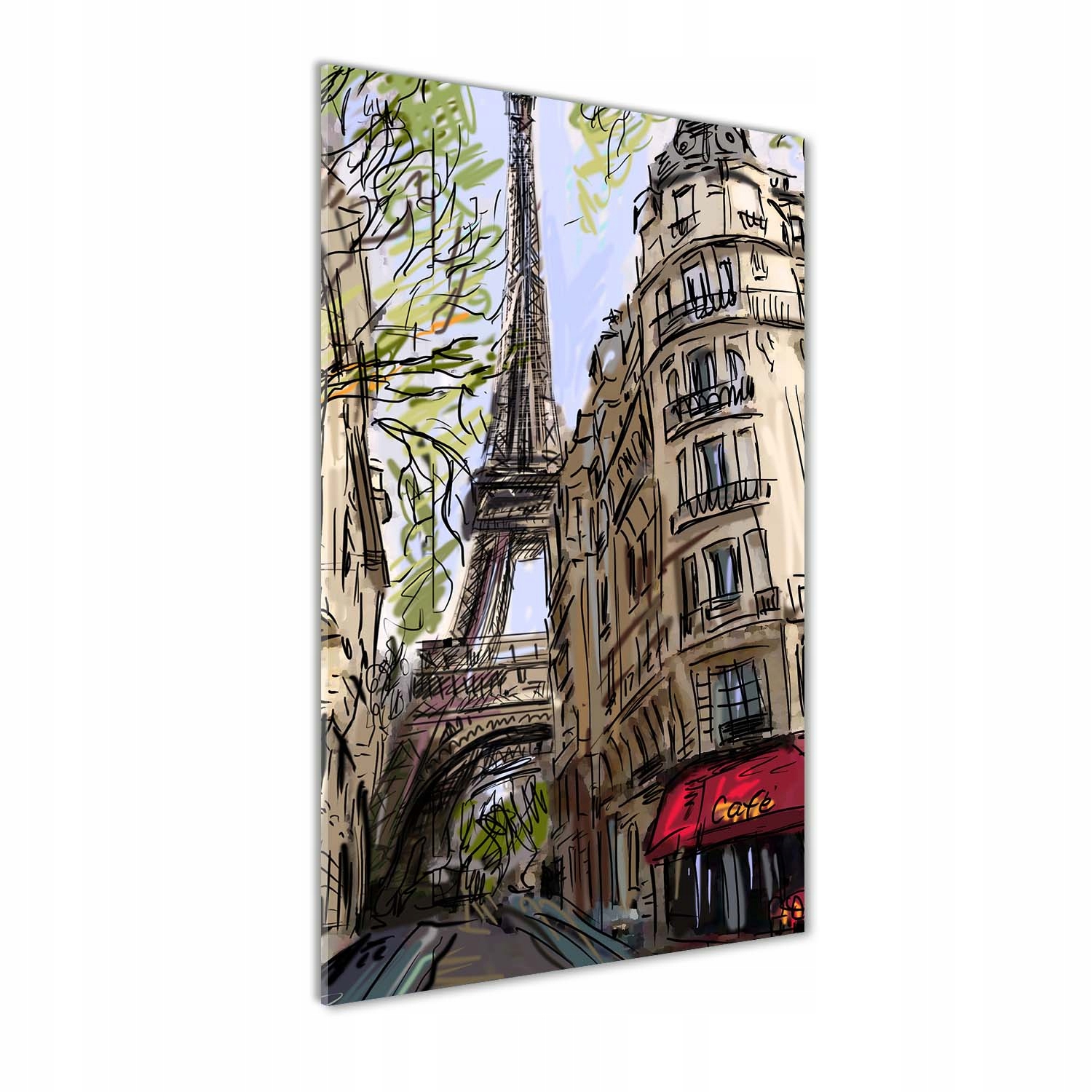 

Foto obraz akrylowy Wieża Eiffla Paryż 50x100 cm