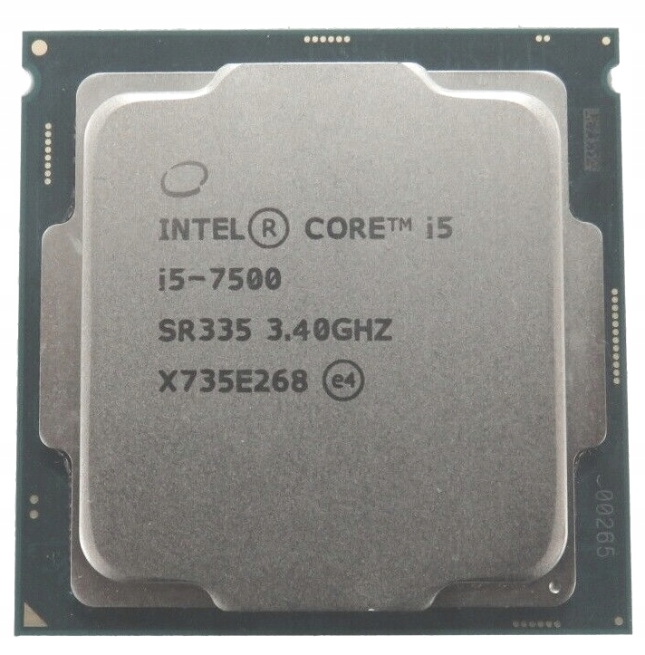 Procesor Intel i5-7500 intel 4 x 3,4 GHz gen. 7