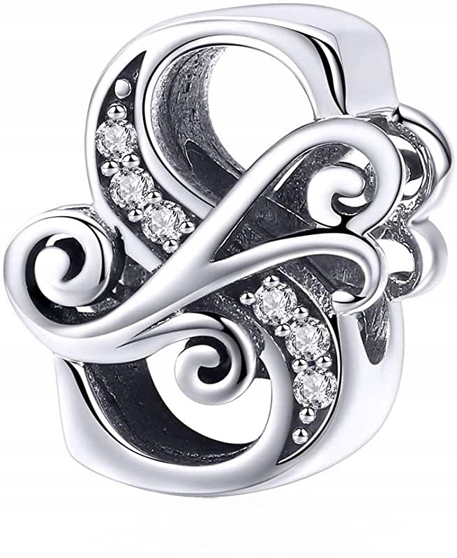

Zawieszka Charms Litera S Srebro 925 Moda Trusky