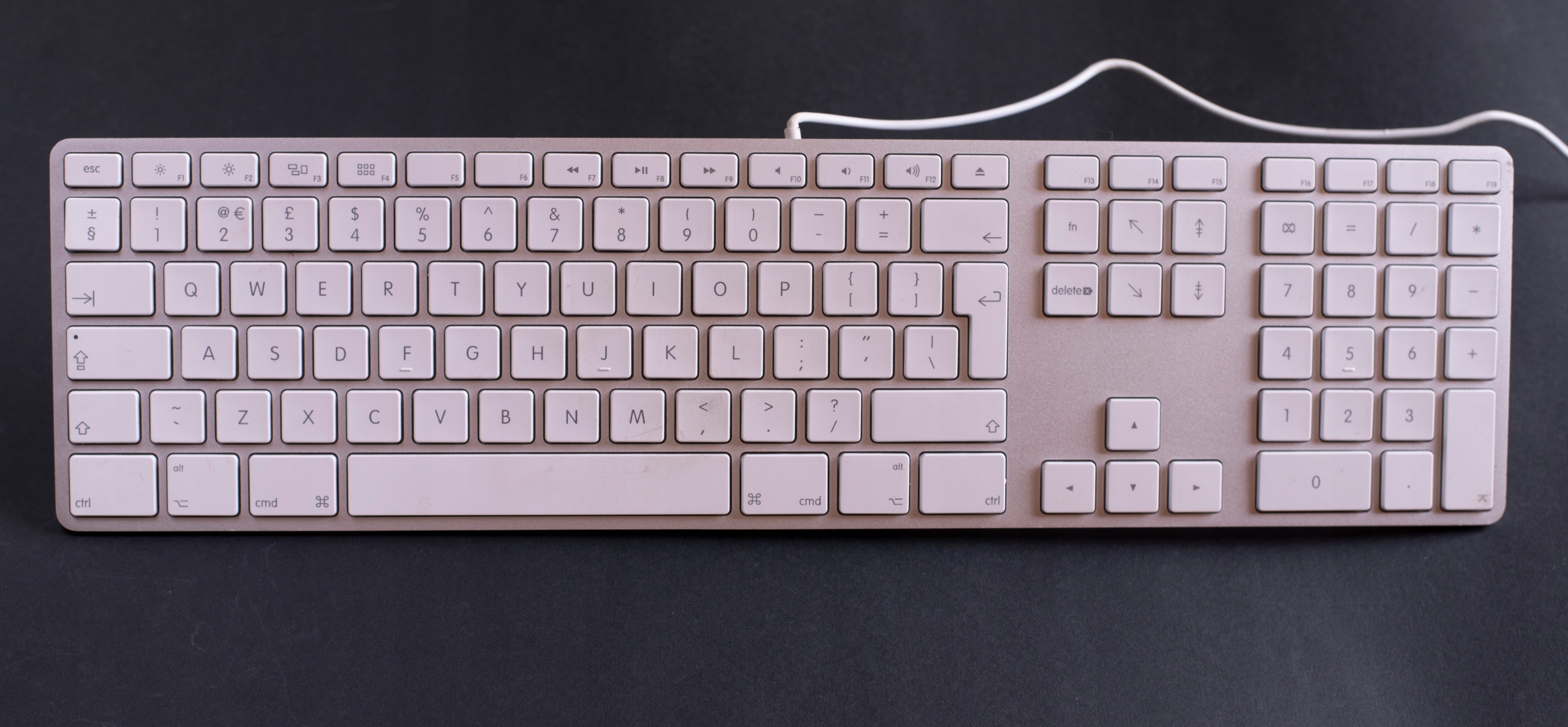 Klawiatura membranowa Apple biała USB US international