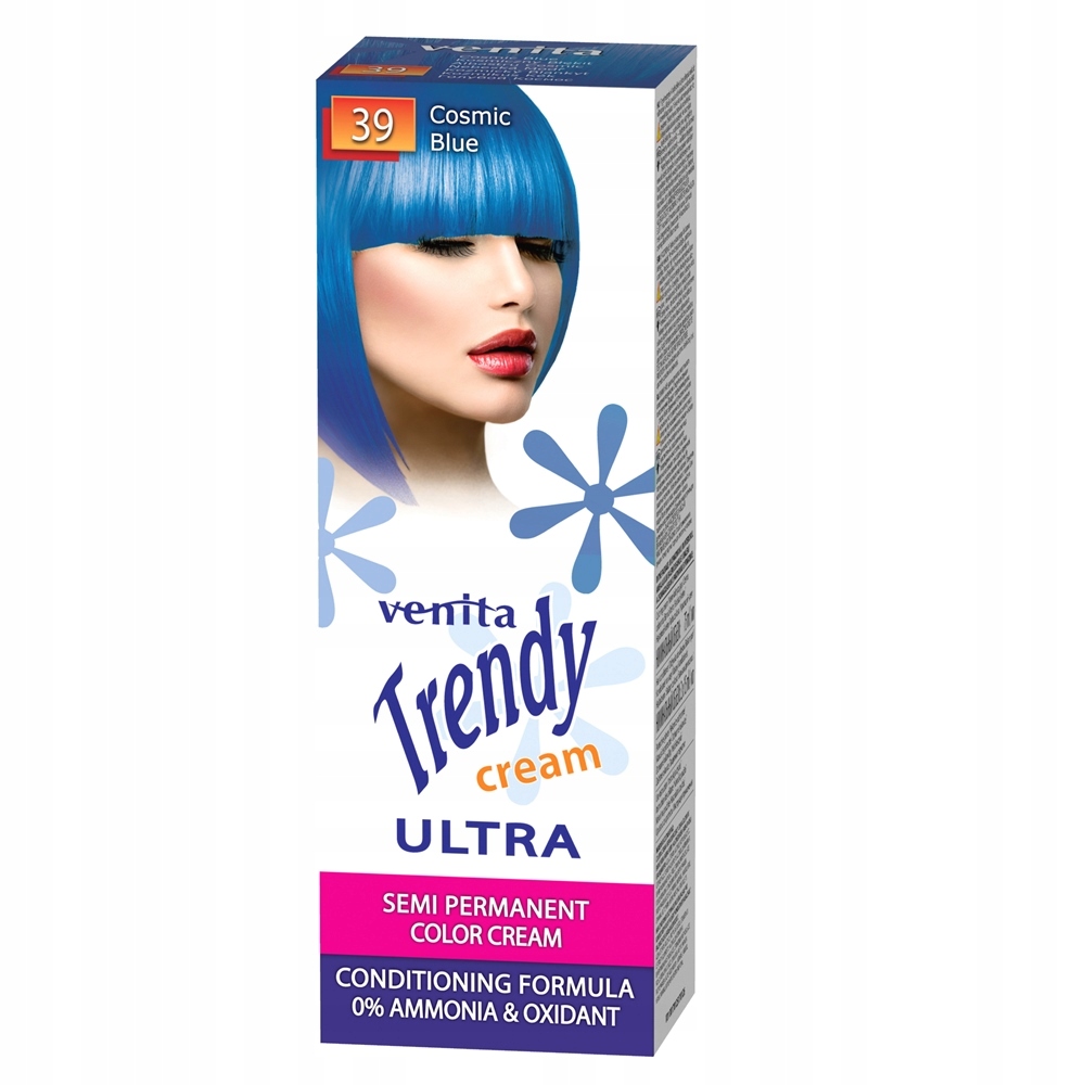 

Venita krem koloryzujący TrendyUltra 39 CosmicBlue