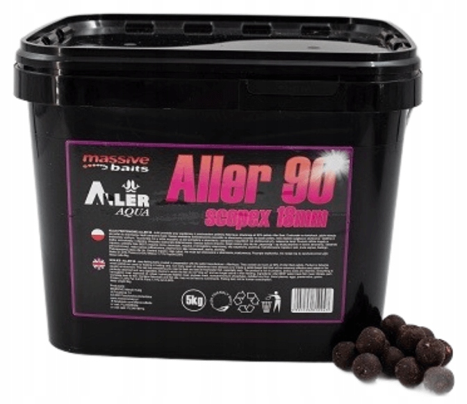 Boilies Massive Baits Aller 90 Scopex 18mm 5 kg