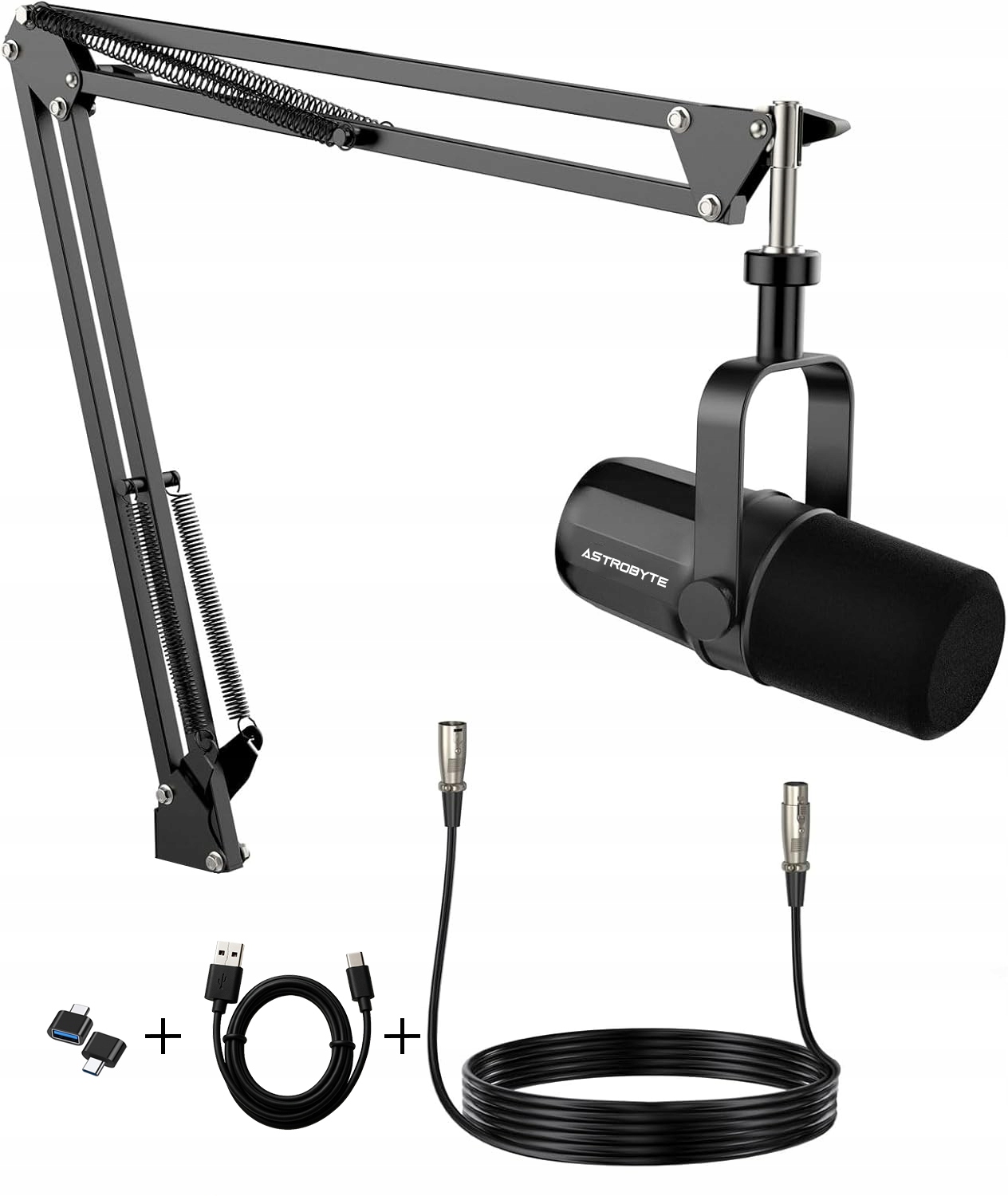 Dynamický počítačový mikrofon AstroByte Pulsar Usb Xlr rámová sada