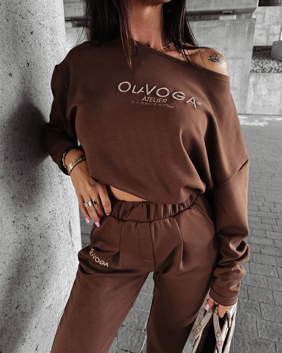 Dámský komplet Olavoga Bonita 2025 hnědý S