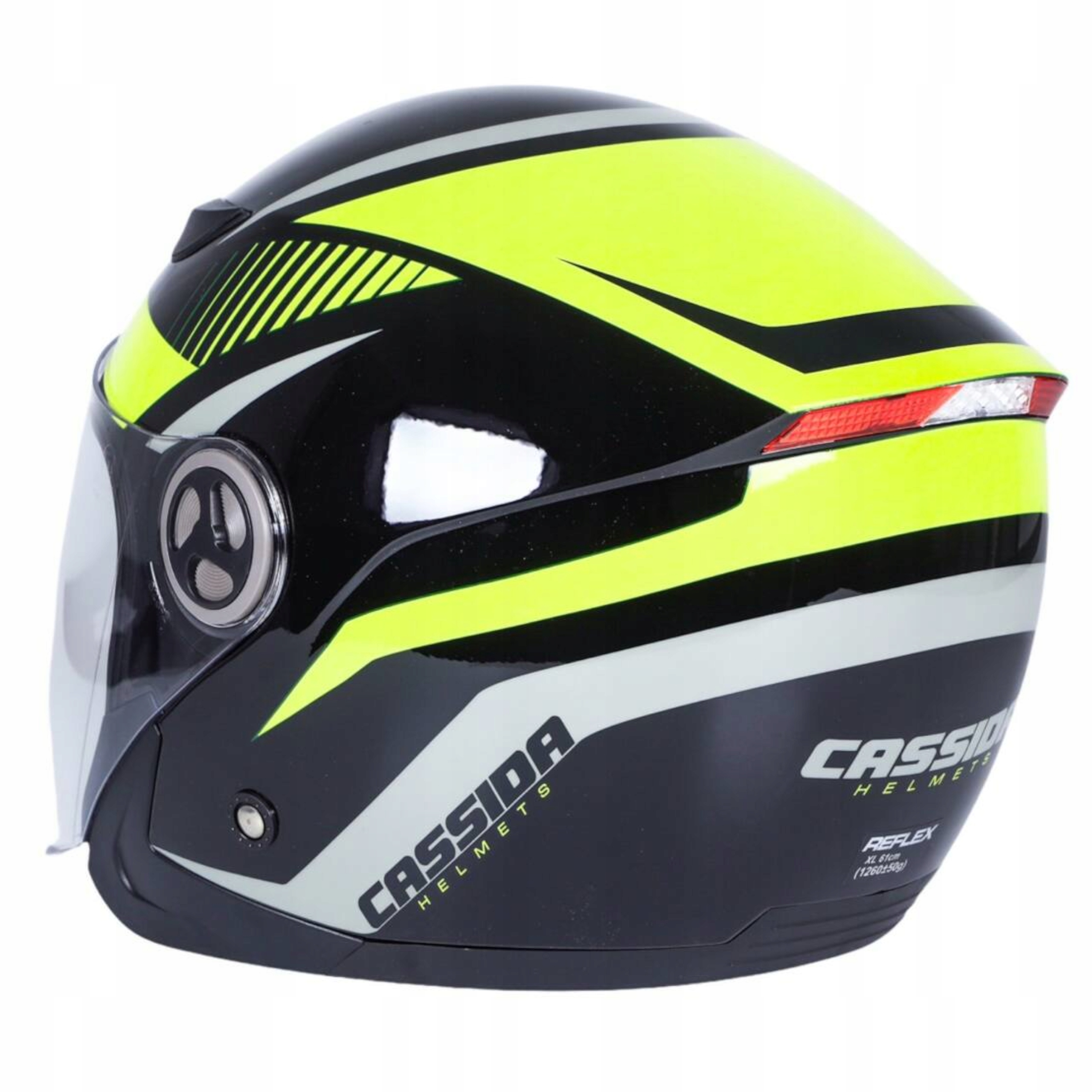 KASK MOTOCYKLOWY FLU CLASSIC LED ODBLASK CASSIDA M Producent Cassida